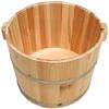 Foot Spa Bath Pedicure Basin 26CM Garden Edge Thick Foot Bath Barrel Foot Bath Health Foot Bath Barrel Foot Bath Bucket Bucket Feet Foot Tub Pedicure Basin Wood Foot Basin Wooden Foot Spa Basin Massag view 1