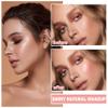 XINGXYUEL Face Pink Blush Highlighter Makeup Palette Shimmer Contour Waterproof Long-Lasting, Brightens Face Contour Illuminator Highlighters Blush Makeup Palette - 03 Fairy Powder view 3