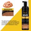 Lace Tint Melting Hair Mousse, 6.8 fl oz Lace Tint Mousse for Women Hair Wig Lace Wigs Toupees and Hairpieces Natural Finishing Lace Color, Lace Tint Mousse for Wigs Melts Lace Foam Tint(Medium Brown) view 3