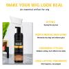 Lace Tint Melting Hair Mousse, 6.8 fl oz Lace Tint Mousse for Women Hair Wig Lace Wigs Toupees and Hairpieces Natural Finishing Lace Color, Lace Tint Mousse for Wigs Melts Lace Foam Tint(Medium Brown) view 4