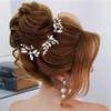Foyte Wedding Hair Pins Bride Rhinestone Hair Pieces Crystal U-shaped Bridal Hair Accessories for Women (rhinestone) view 3