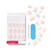 KISS Fake Nails, Nude, Glue-On, 28 Count | TruNude Collection | Nudies Shade | Chip Proof | Pack of 2 view 3
