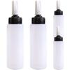 4 Pack 150ml Squeeze Applicator Bottles with Measurements, Plastic view 1