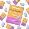 flowcheer Foaming Hand Soap Tablets, 12 Pack (Makes 12  9 fl oz)  Lavender Fragrance, Fresh & Clean Hand Wash Refill, Eco-Friendly & Plastic-Free view 1