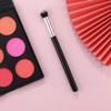 Angled Blush Brush with Black Wooden Handle Bonic wool fiber shadow makeup brush (E19) view 2