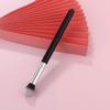 Angled Blush Brush with Black Wooden Handle Bonic wool fiber shadow makeup brush (E19) view 3