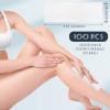 Tudomro 2000 Pcs Large Non-Woven Body Strips for Epilating and Waxing - 2.8 x 7.9 Inch Wax Paper for Women and Men, Arms, Legs, Armpit Hair Removal, White view 2
