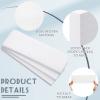 Tudomro 2000 Pcs Large Non-Woven Body Strips for Epilating and Waxing - 2.8 x 7.9 Inch Wax Paper for Women and Men, Arms, Legs, Armpit Hair Removal, White view 3