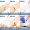 Tudomro 2000 Pcs Large Non-Woven Body Strips for Epilating and Waxing - 2.8 x 7.9 Inch Wax Paper for Women and Men, Arms, Legs, Armpit Hair Removal, White view 4