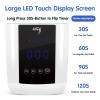 72W Professional UV Light for Nails | Rechargeable Cordless UV LED Nail Lamp with 4 Timers | Professional Nail Dryer with Large LCD Display view 4