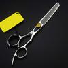 Hair Cutting Scissors, 6 Inch Professional Japan 9cr13 Shears Thinning Barber Cut Hair Scissors Makeup Hairdressing Scissors ( Color : Set ) view 4