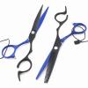 Hair Cutting Scissors, 6 Inch Professional Japan 440c Blue Hair Scissors Cutting Barber Hair Salon Scisors Thinning Shears Hairdressing Scissors Set view 1