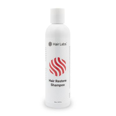Hair Labs Hair Restore Shampoo, 8 Fl Oz | Nourish Scalp & Stimulate Hair Growth | Safe Shampoo for Color Treated Hair | Hair Thickening Products for Men & Women | Champu para la Caida del Cabello