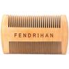 Fendrihan Double-Sided Wood Beard Comb (4.25" x 2.5") (Pearwood) view 1