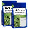 Dr. Teals Relax & Relief Eucalyptus & Spearmint Soaking Solution Gift Set (2 Pack, 3lbs ea.) - Essential Oils & Pure Epsom Salt Ease Aches & Soreness - Relax Your Mind & Relieve Daily Stress at Home view 1