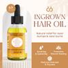 Efua Oil, Ingrown Hair Removal and Razor Bump Stopper Oil for Shaving and Waxing, Natural Neem Oil for Skin w/ Tea Tree Oil, Removes Razor Bumps, Redness, and Razor Burn, 0.5 oz - Relief from Ingrown view 2
