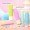 eos Happy Vibes Lip Balm Variety Pack- Sprinkle Donut, Birthday Cake, Vanilla Confetti & Rainbow Sherbet, All-Day Moisture Lip Care Products, 0.14 oz, 4-Pack view 4