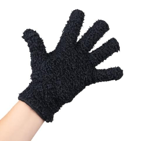Microfiber Gloves - 2 Color Melting Gloves - Bleach Blender Gloves Hair Dye
