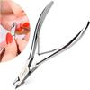 LePinko Professional Cuticle Trimmer kit, Super Sharp Dead Skin Clipper, Labor-saving Cuticula Remover for Fingernail Toenail, Manicure Pedicure Tool for Women Men, Home Salon Use, 5mm Jaw view 1