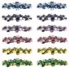 Dz Pk, 12 Count, JCGY Mid Size 5 Flower Barrettes French Clip Hair Barrettes 2 Ea 6 Colors GL86400-10-D view 1