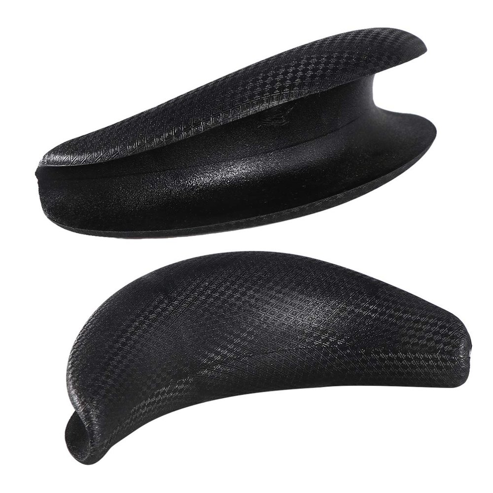 FOMIYES Hair Shampoo Sink Neck Support Black Rubber Pillow 7.07x3.73x2.75 Inch Salon Accessory