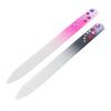 BIUDECO 2pcs Colorful Glass Nail Files Delicate Nail Care Tools for Home and Salon Use Use Random Style view 1