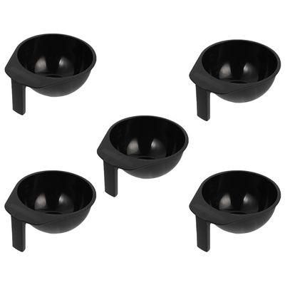 SOLUSTRE 5pcs Mixing Bowls for Hair Dyeing Professional Hair Salon Tool Washable and Reusable for Easy Application