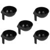 SOLUSTRE 5pcs Mixing Bowls for Hair Dyeing Professional Hair Salon Tool Washable and Reusable for Easy Application view 1