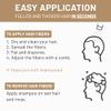 CONFIERR Hair Fibers for Men & Women (30 Grams, Black), Fill In Fine or Thinning Hair, Instantly Thicker, Fuller Looking Hair view 4