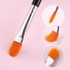 IPRESTA Flat Concealer brush Brow Brush Black Single Brushes Eye Shadow Primer Applicator Brush for Blending, Small Makeup Brush Concealer Brush Eyeshadow brush view 4