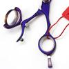Hair Cutting Scissors, 5.5 Inch Professional Japan 440c Purple Rotate Hair Salon Scissors Cutting Barber Shears Hairdressing Scissors view 4