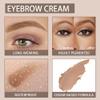 evpct Blonde Eyebrow Powder Pomade Gel Shaper Makeup Kit with Dual-ended Brush, Eyebrow Stencils Kit for Women Shaping, Eye Brow Pomade Stencil Shaper Tinting kits for Women, Long Lasting Waterproof view 3