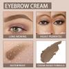evpct Taupe Eyebrow Powder Pomade Gel Shaper Makeup Kit with Dual-ended Brush, Eyebrow Stencil Kit for Women Shaping, Eye Brow Pomade Stencil Shaper Tinting kits for Women, Long Lasting Waterproof view 3