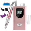 35000RPM Portable Nail Drill Machine, HoMove Professional Nail Drill Machine, Rechargeable Electric Efile Nail Drills for Acrylic Gel Nails, Cordless Portable Nails DrillRose Gold view 1