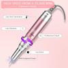 35000RPM Portable Nail Drill Machine, HoMove Professional Nail Drill Machine, Rechargeable Electric Efile Nail Drills for Acrylic Gel Nails, Cordless Portable Nails DrillRose Gold view 3