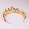 Bridal Tiara 1PC Hair Crown Vintage Fashion Rose Crystal Bridal Tiara Wedding Princess Crown Wedding Princess Diadem Elegant Hair Accessories view 3