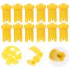 FOMIYES 100pcs Eyelash Extension Bottle Needles Blocking Replacement for Lash Supplies Compact Design Nozzle for Easy Application view 3