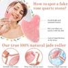 ZS ZESHIN Jade Roller & GuaSha Set-Facial Beauty Roller Skin Care Tools, Rose Quartz Massager for Face, Eyes, Neck, Body to Relieve Wrinkles,Fine Line and Eyepuffiness view 4