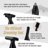 URBANER Nose Hair Trimmer for Men, Japanese Motor, USB Charger, IPX8 Waterproof, 4-in-1 Grooming Set, Ear and Nose Hair Trimmer, Eyebrows Trimmer, Portable Electric Shaver, Gifts MB-990 view 2