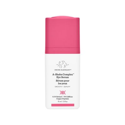 Drunk Elephant A-Shaba Complex Eye Serum - 15 ml/.5 fl oz - .1% Retinol Eye Cream - Clean Clinical Skincare - Cruelty-Free - Dermatologist-Tested - Free of Essential Oils, Silicones, and Fragrance