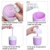 2Pcs Plastic Bubble Foamer,Facial Cleanser Foam Maker Cup,Bubble Foamer Device,Bubble Foamer Bubbler for Facial Cleanser Foam Cup Bubble Maker for Face Wash view 3