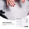 Beaupretty Nails Silicone Mat for Nail Art Stamping and Practice Flexible Manicure Pad Ruler Easy Cleanup and Storage and Decals Pattern b view 3