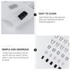 Beaupretty Nails Silicone Mat for Nail Art Stamping and Practice Flexible Manicure Pad Ruler Easy Cleanup and Storage and Decals Pattern b view 4