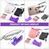 Mobestech Electric Grinder Handle Holder Manicure Supply Nail Art Tool Rack for Nail Polisher Gel Manicure Random Color view 2
