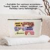 Anime Fans Makeup Bag Anime Lover Gift - Just A Gl Who Loves Anime, Travel Cosmetic Bag For Women view 2