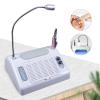 5 in 1 Nail Dust Collector with Drill, Multifunctional Electric Nail Drill Machine with Dust Collector LED Desk Lamp Hand Rest Pillow for Acrylic Nails for Nails Salon & Home Manicure view 3
