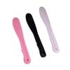 3 Pcs Plastic Cosmetic Spatula Cosmetic Mask Mixing Spoon Spatulas Facemask Stirrer Mixing Spatula Stick Cosmetic Mask Mixing Spoon Spatulas Stick Applicator for Home Salon, Black Pink White view 1