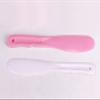 4 Pcs Plastic Cosmetic Spatula Cosmetic Mask Mixing Spoon Spatulas Facemask Stirrer Mixing Spatula Stick Cosmetic Mask Mixing Spoon Spatulas Stick Applicator for Home Salon, Pink, White view 2