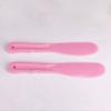 4 Pcs Plastic Cosmetic Spatula Cosmetic Mask Mixing Spoon Spatulas Facemask Stirrer Mixing Spatula Stick Cosmetic Mask Mixing Spoon Spatulas Stick Applicator for Home Salon, Pink, White view 4