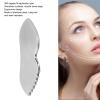 Stainless Steel Gua Sha for Skin Care Scraping Massage Tool with Comb Teeth | Massage, Used for Face, Neck, and Around Lips with Travel Pouch view 4